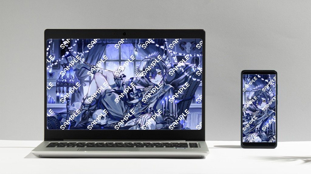 【ツイキャス収益還元 第2弾】壁紙配布(PCサイズ/スマホサイズ)