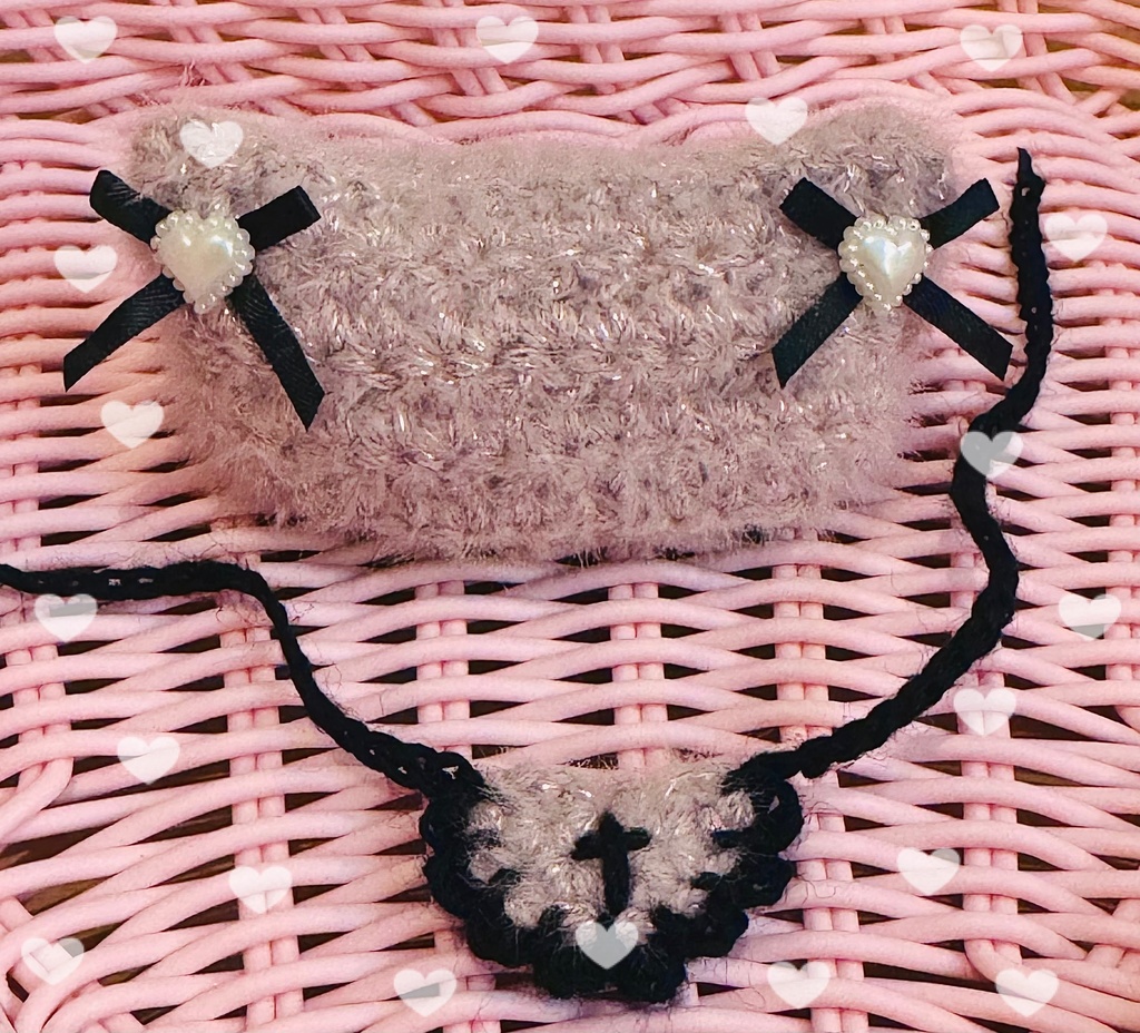 〔ぬい服〕量産型ぬい帽子＋スタイ