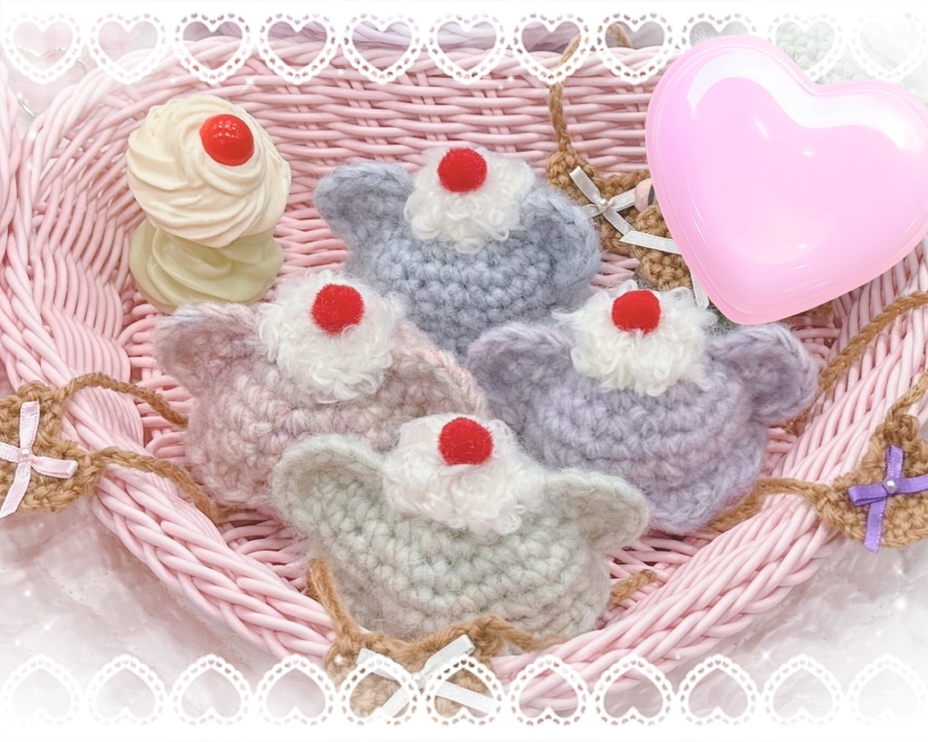 〔ぬい服〕くまちゃんアイスとスタイセット