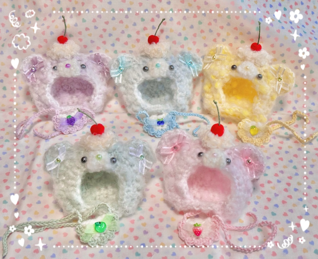 フルーツホイップくまちゃんセット