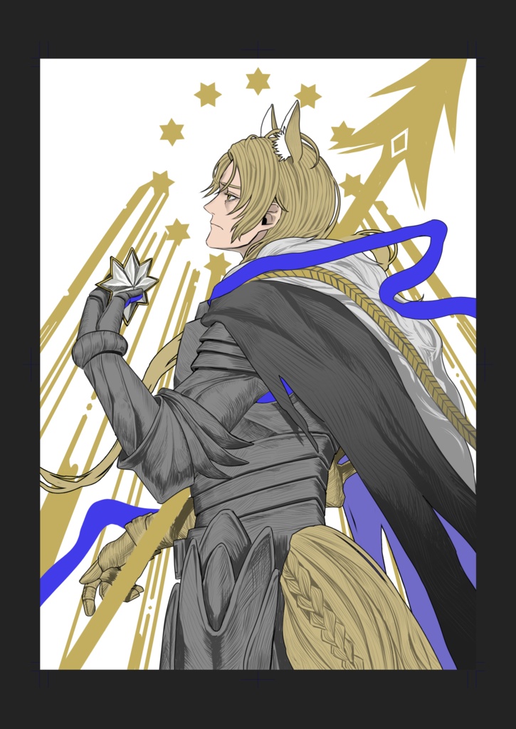 ムリナール箔ポストカード