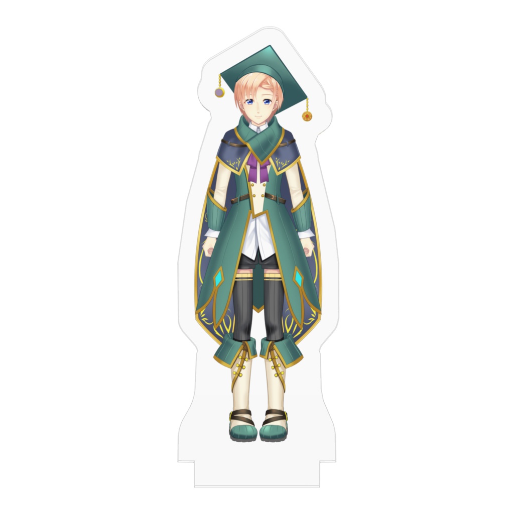 文本ヒビキのアクリルフィギュア