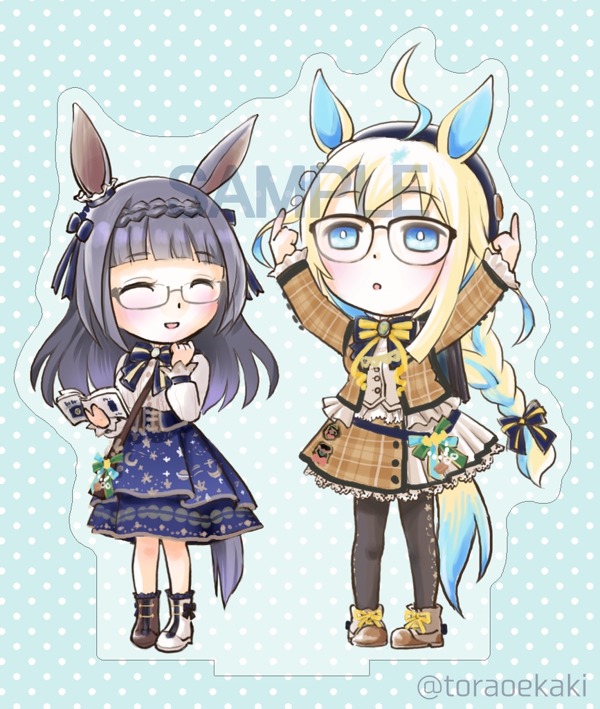 アクリルスタンド（ロブロイ＆ネオユニ）