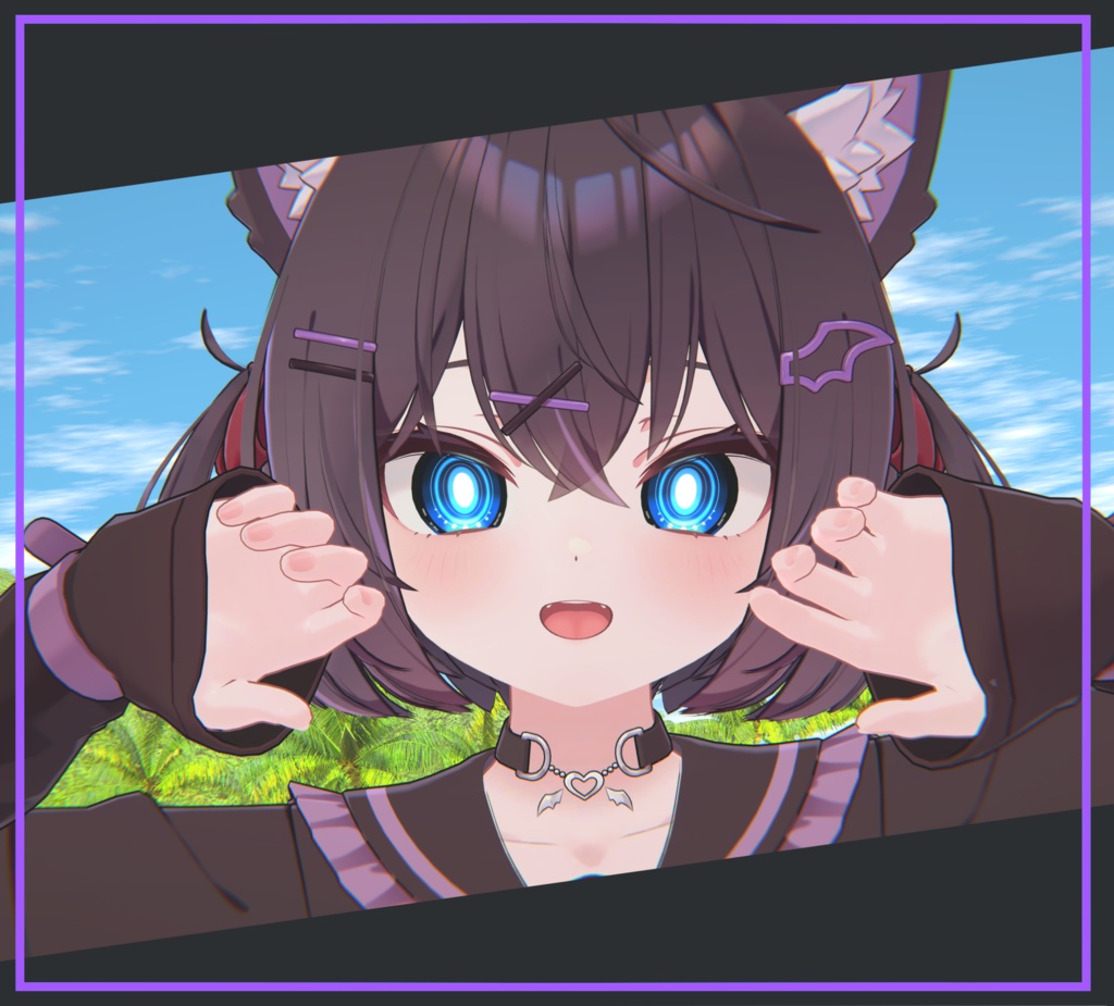 ショコラ対応カメラアイテクスチャー #Chocola3D