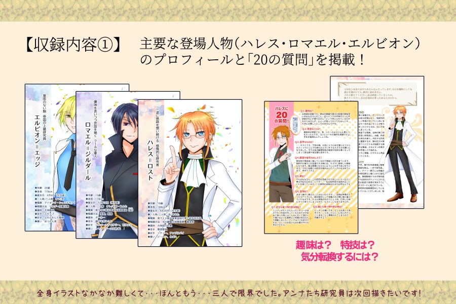 設定資料ロスト博士の不幸
