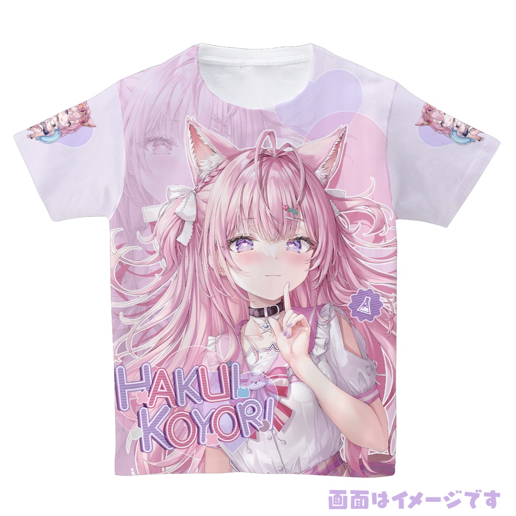 【受注生産】博衣こよりちゃんフルグラフィックTシャツ