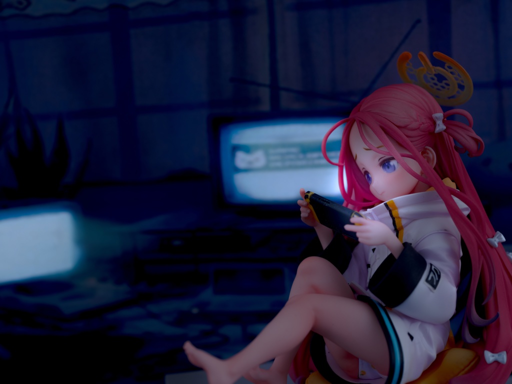 ブルーアーカイブ ユズ ノンスケール ガレージキット