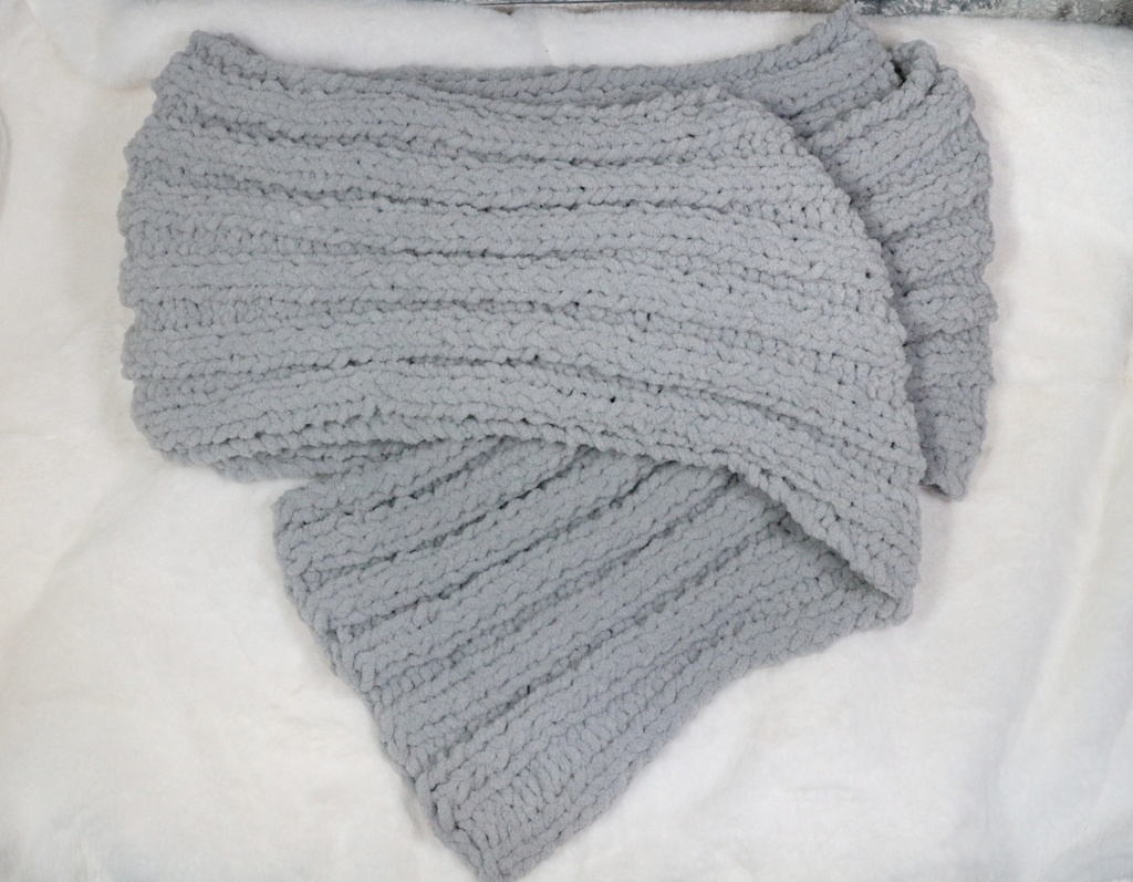 【VDシチュエーション付】手編みマフラー【A】