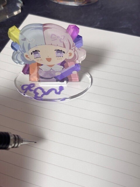 【グッズ】おえかきアクリルスタンド