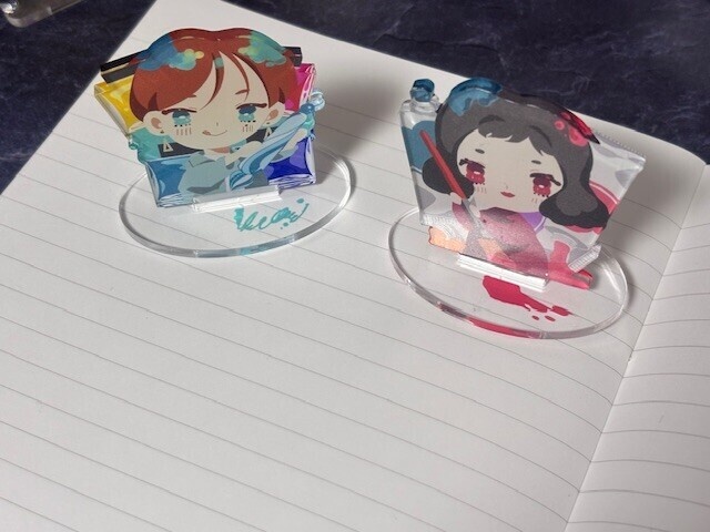 【グッズ】おえかきアクリルスタンド