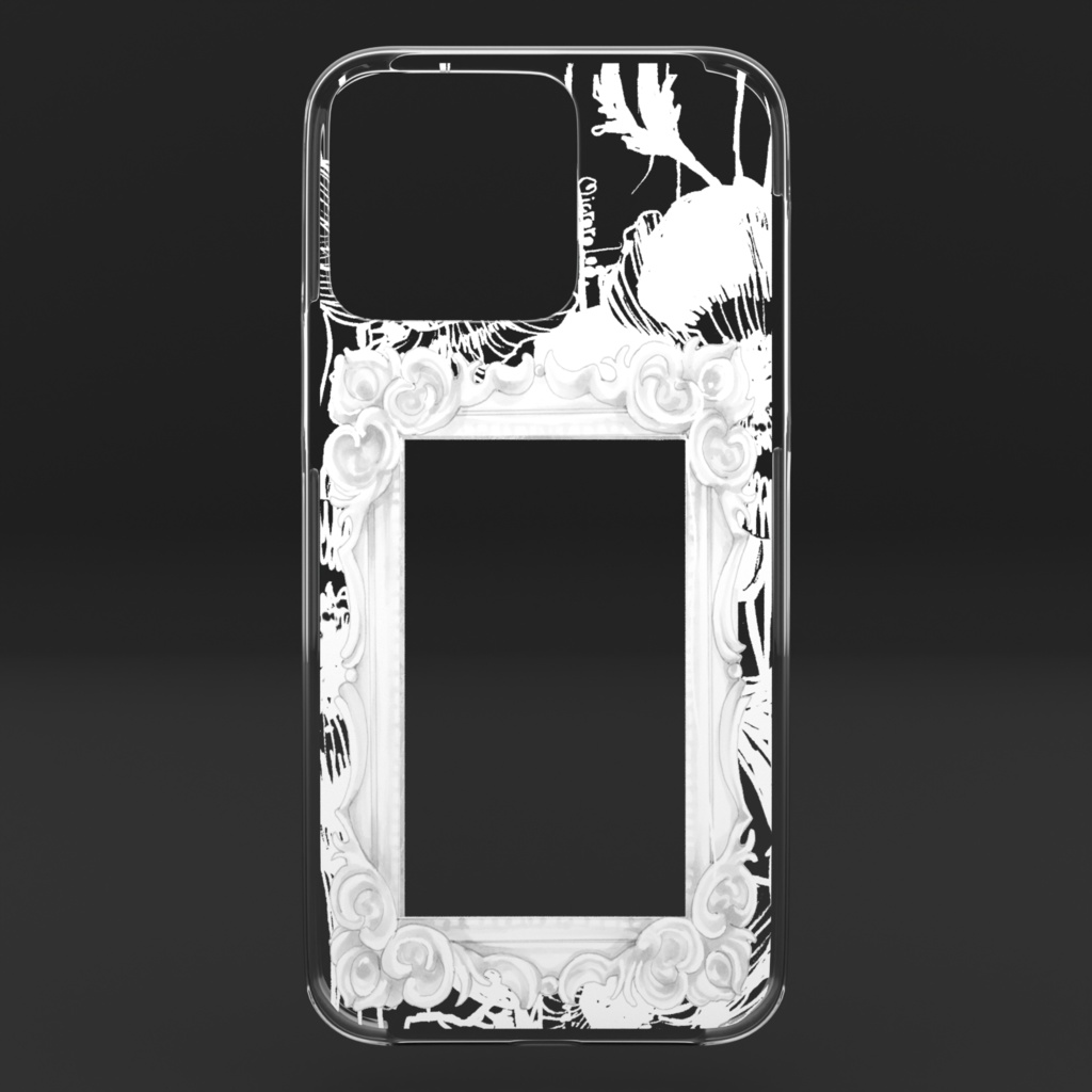額縁iPhoneケース