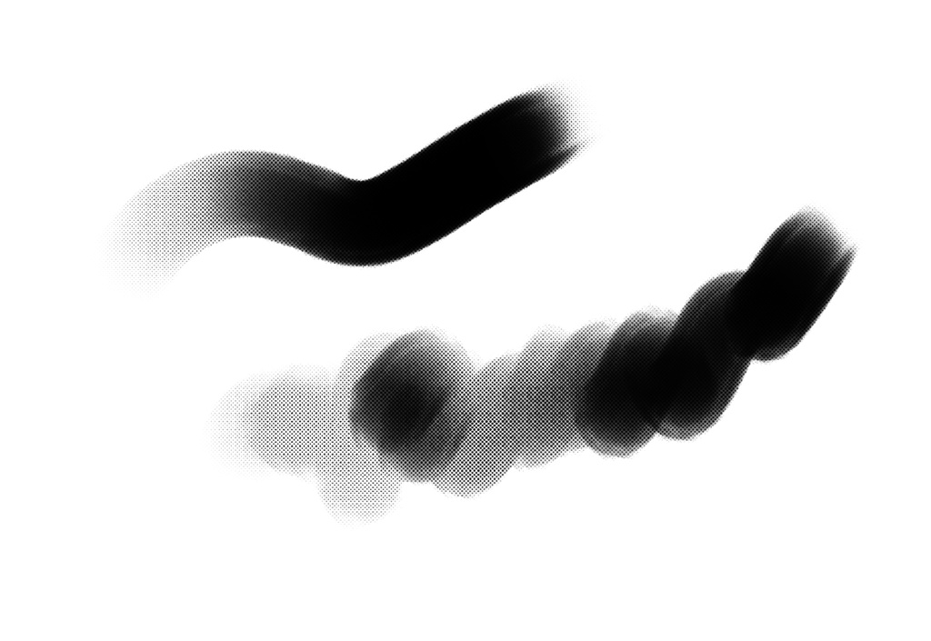 CLIPSTUDIO用 lackドットテクスチャブラシ