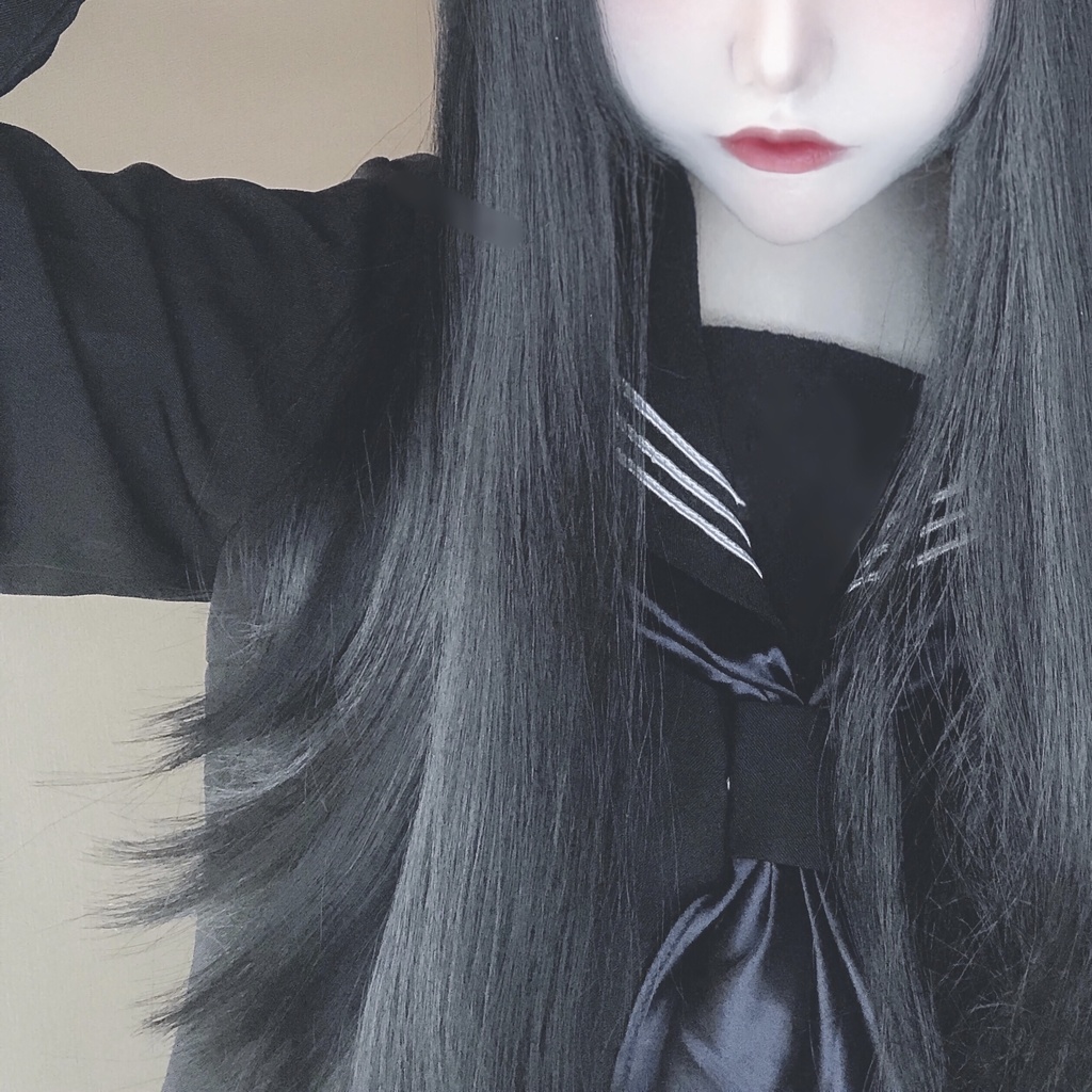 ブロマイド【黒髪セーラー服】
