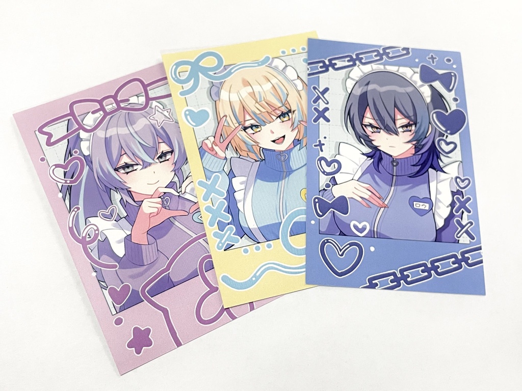 【非公式】HWBジャージメイド チェキ風カード