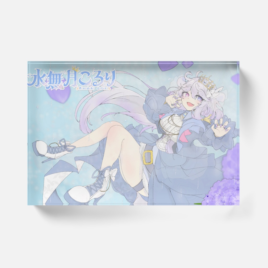 水無月こるり キービジュアル アクリルブロック