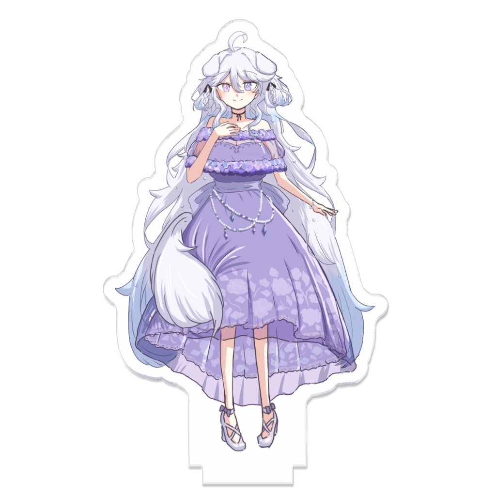 水無月こるりつながるアクスタ ドレス