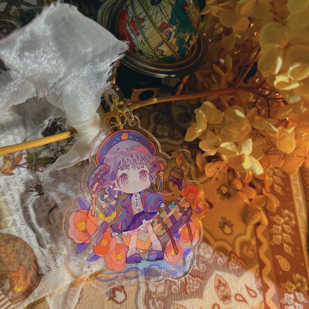 【受注終了】カメリア　アクリルキーホルダー