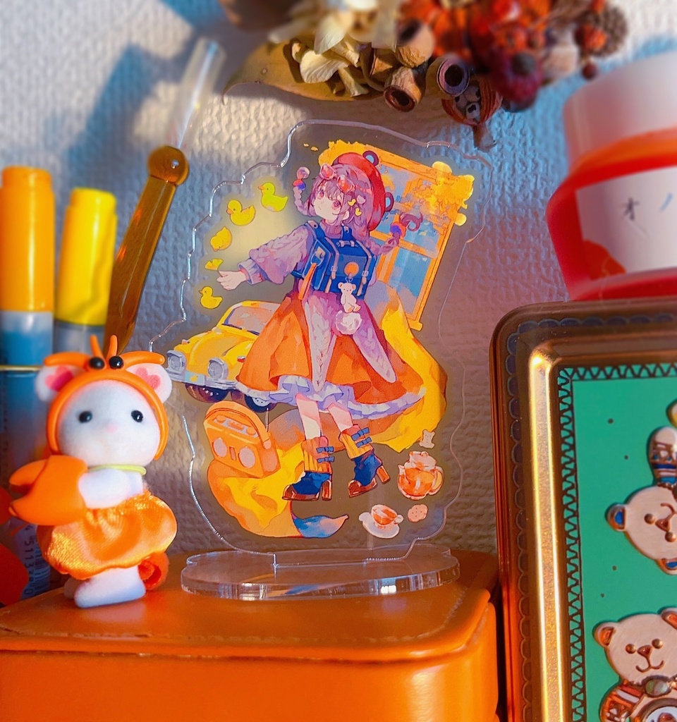【C102】オレンジちゃんアクリルスタンド