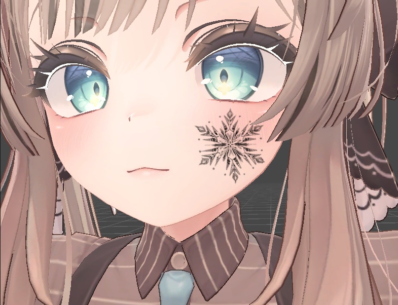 雪の結晶タトゥー