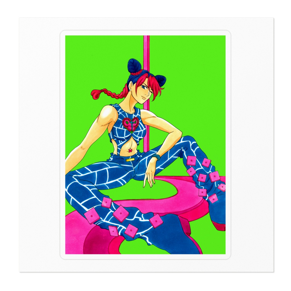 Jolyne - Sticker ステッカー