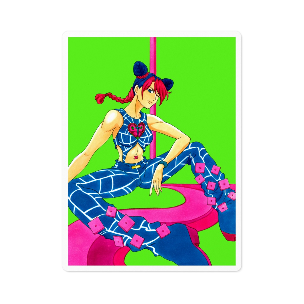 Jolyne - Sticker ステッカー