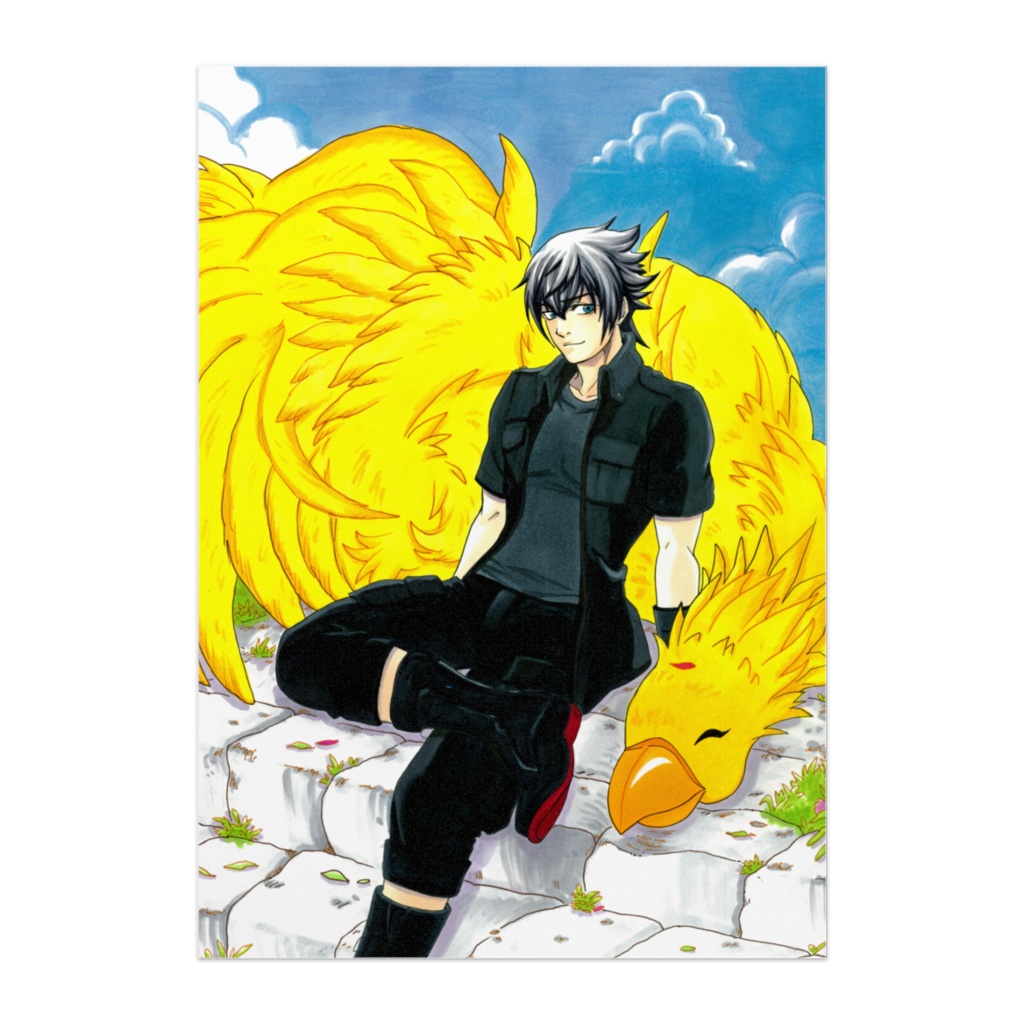 Noctis & Chocobo - Poster ポスター