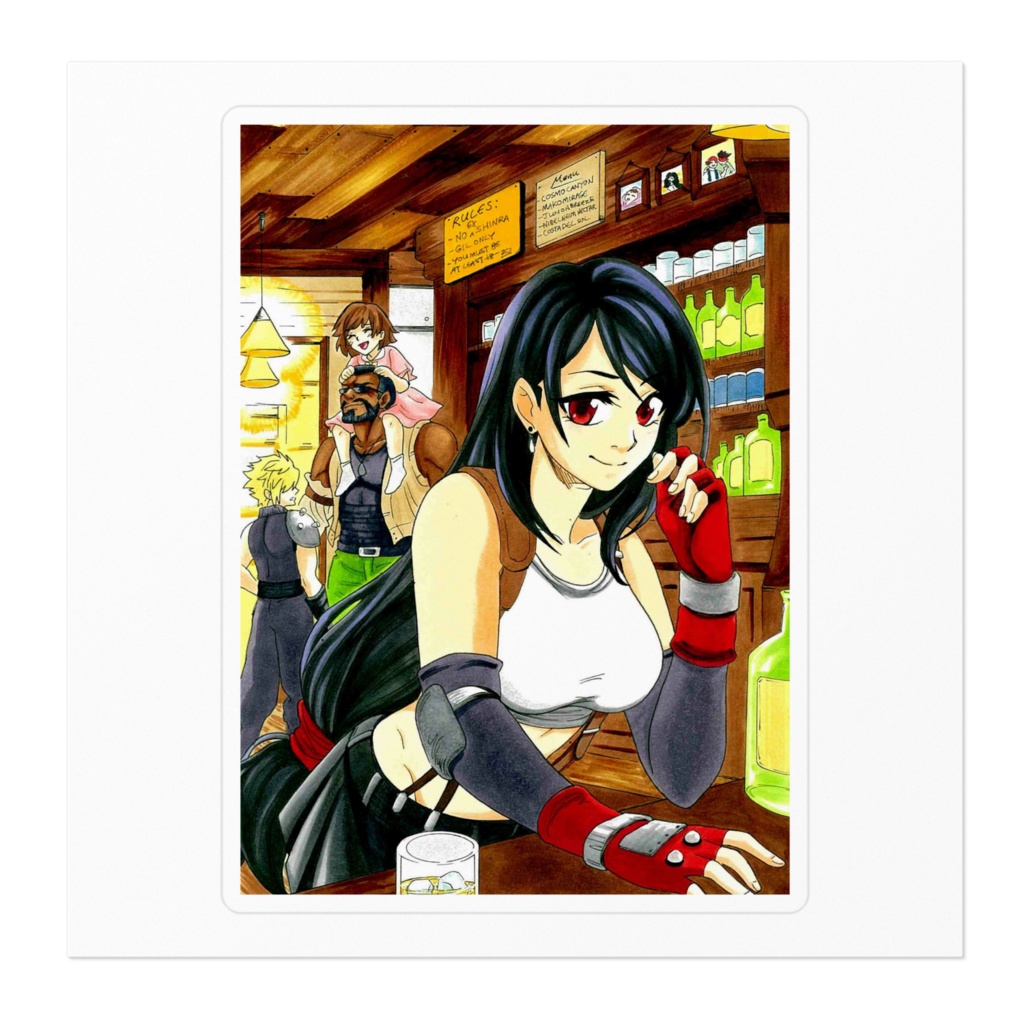 Seventh Heaven - Sticker ステッカー