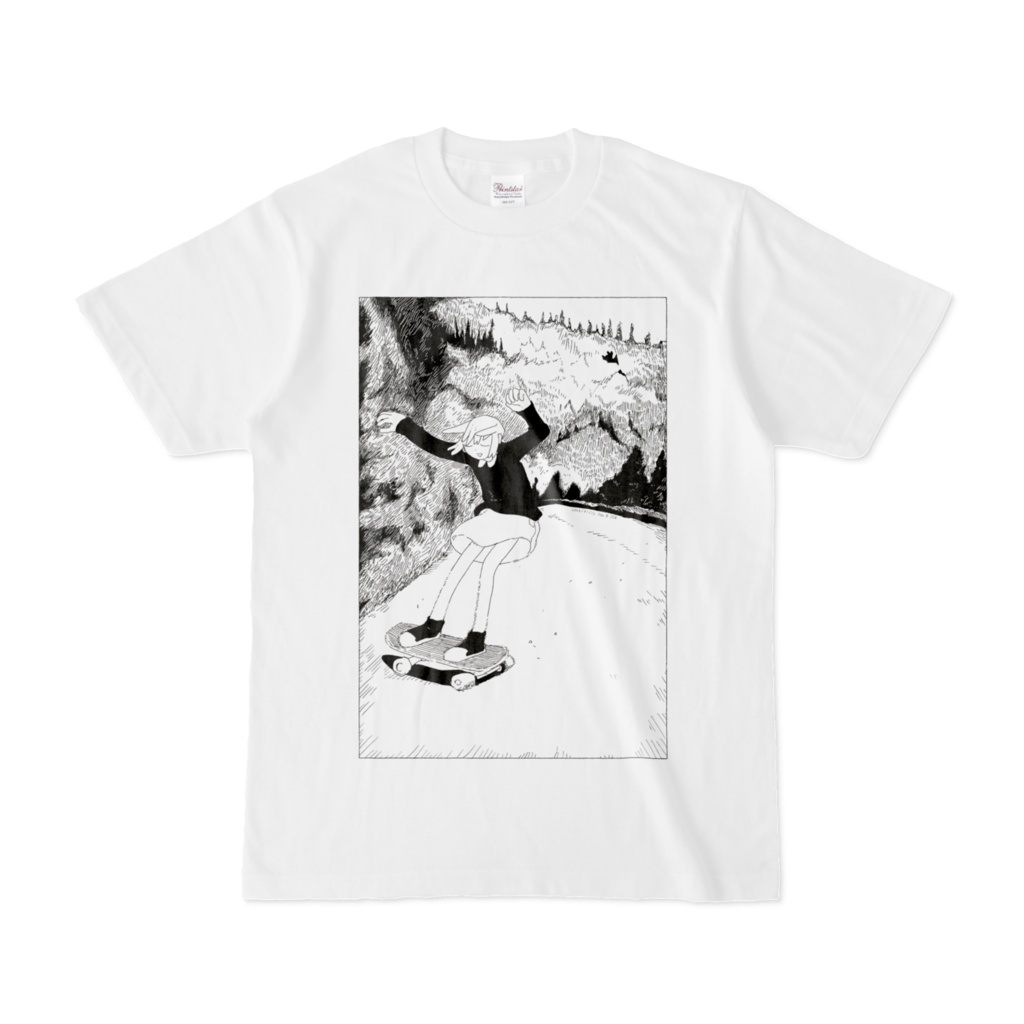 ちえさんスケボーtシャツ