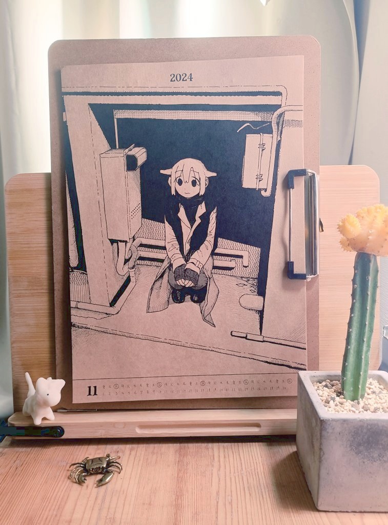 クロッキカレンダー2025