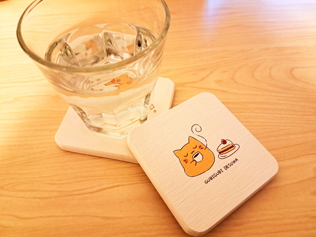 blobcat&bunHD 珪藻土コースター