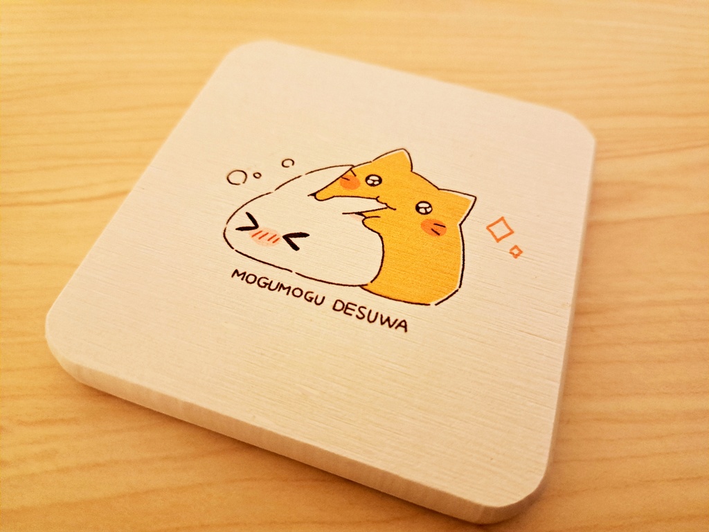 blobcat&bunHD 珪藻土コースター