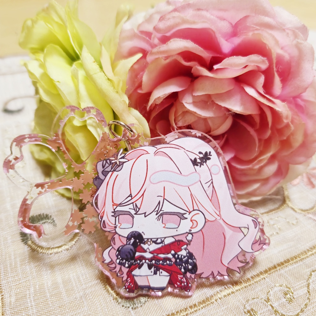 さくらアクリルキーホルダー