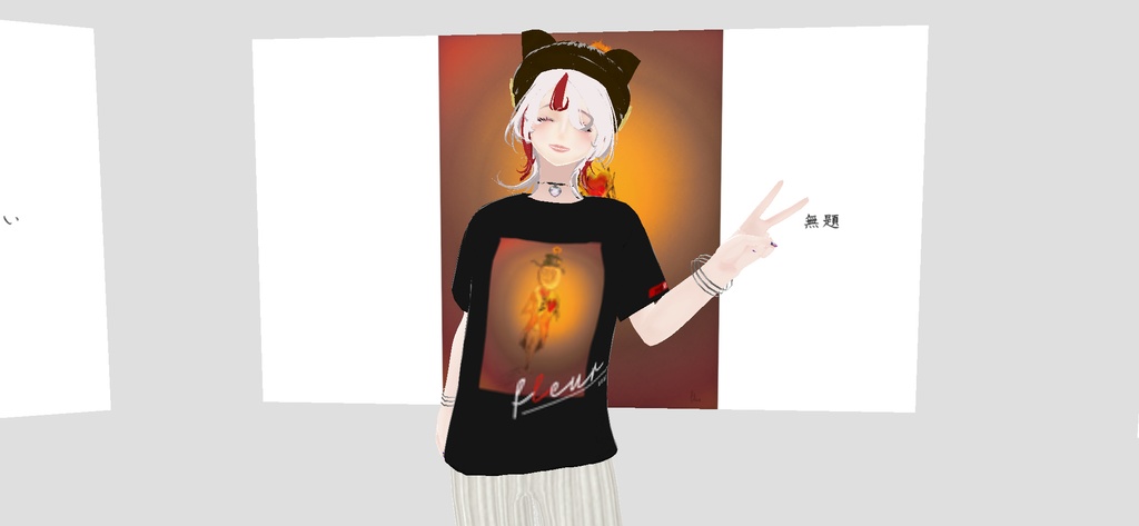 fleurTシャツ「Sound In Bloom.from fleur2026」