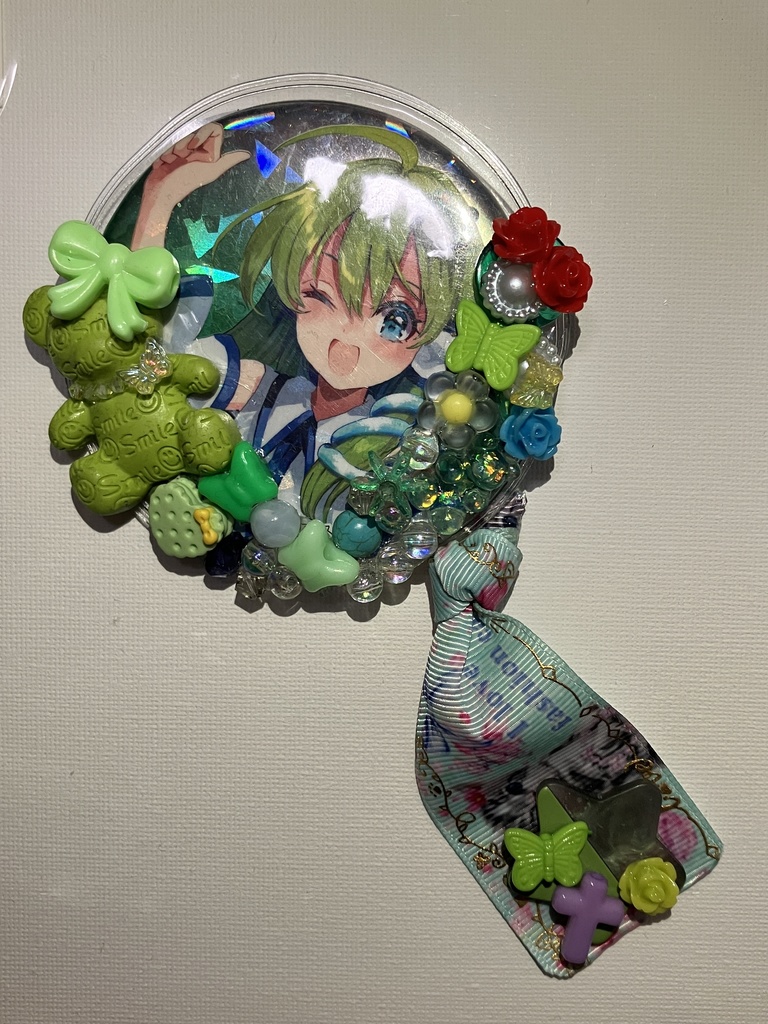 缶バッチホルダー　東風谷早苗ver.