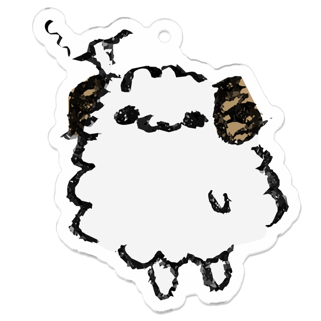 らくがき　アクリルキーホルダー