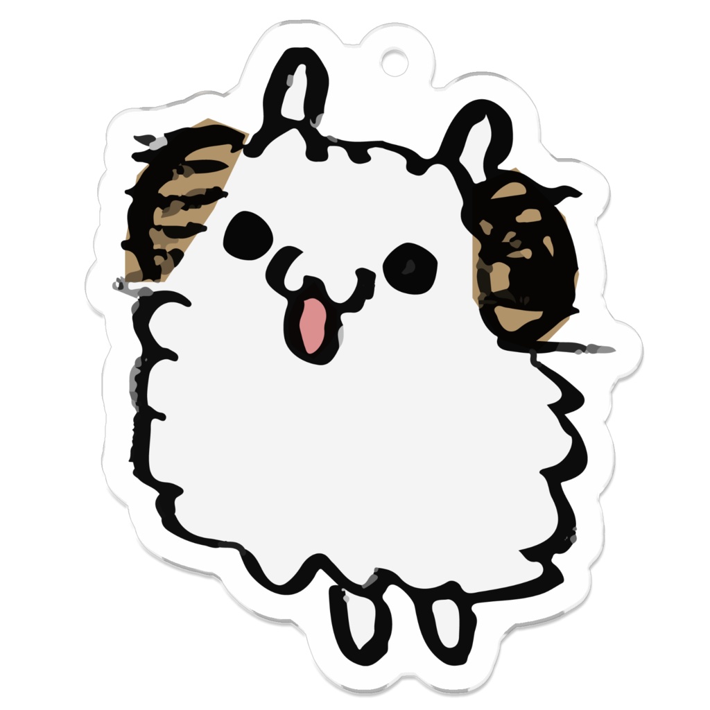 ばんざい アクリルキーホルダー