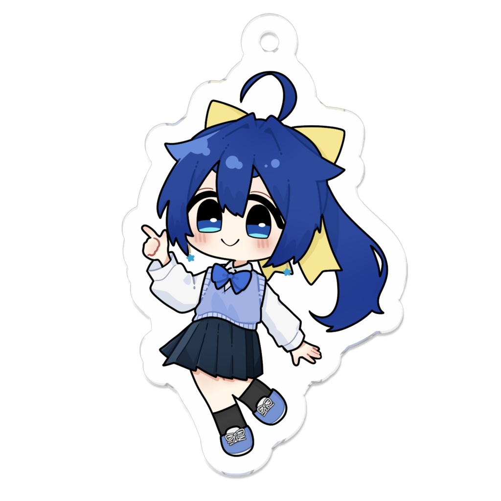 ミニあおやぎアクリルキーホルダー