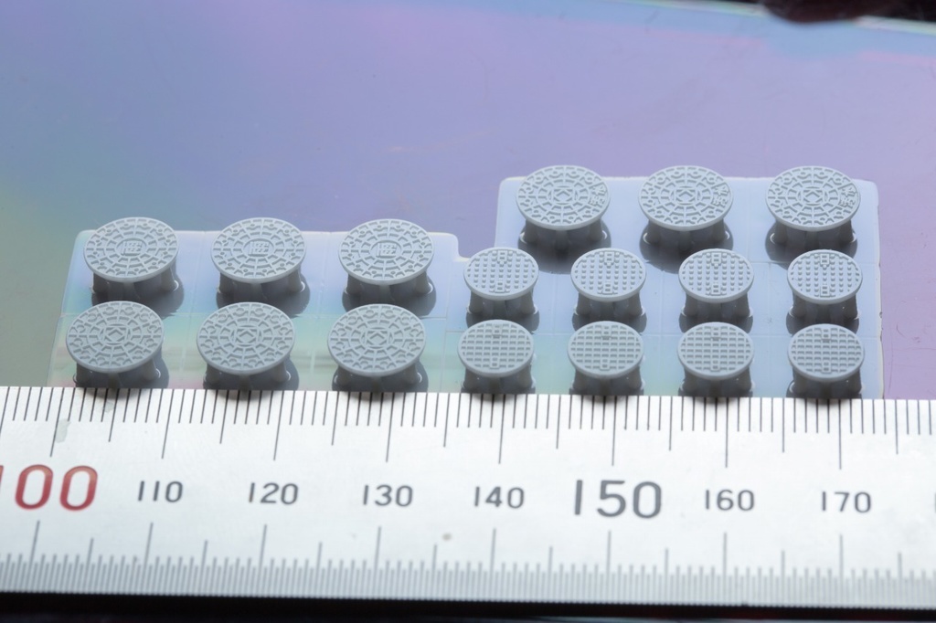 1/80スケール マンホール17枚セット【送料無料】