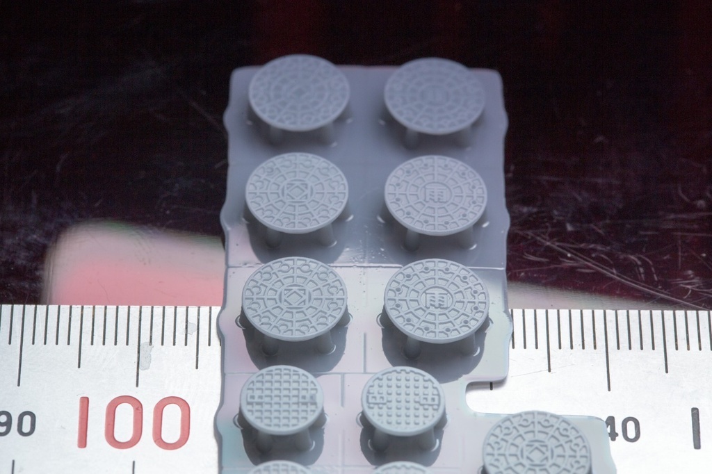 1/80スケール マンホール17枚セット【送料無料】