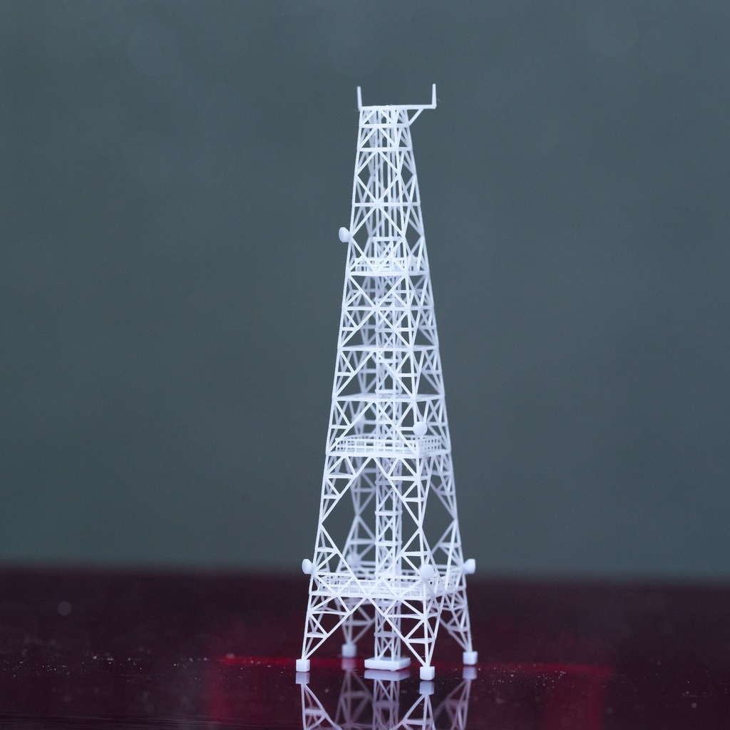 1/350 スケールアンテナ型鉄塔2本セット【送料無料】