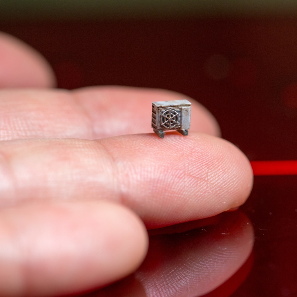 1/150スケール エアコン室外機 -model1980- 9個セット【送料無料】