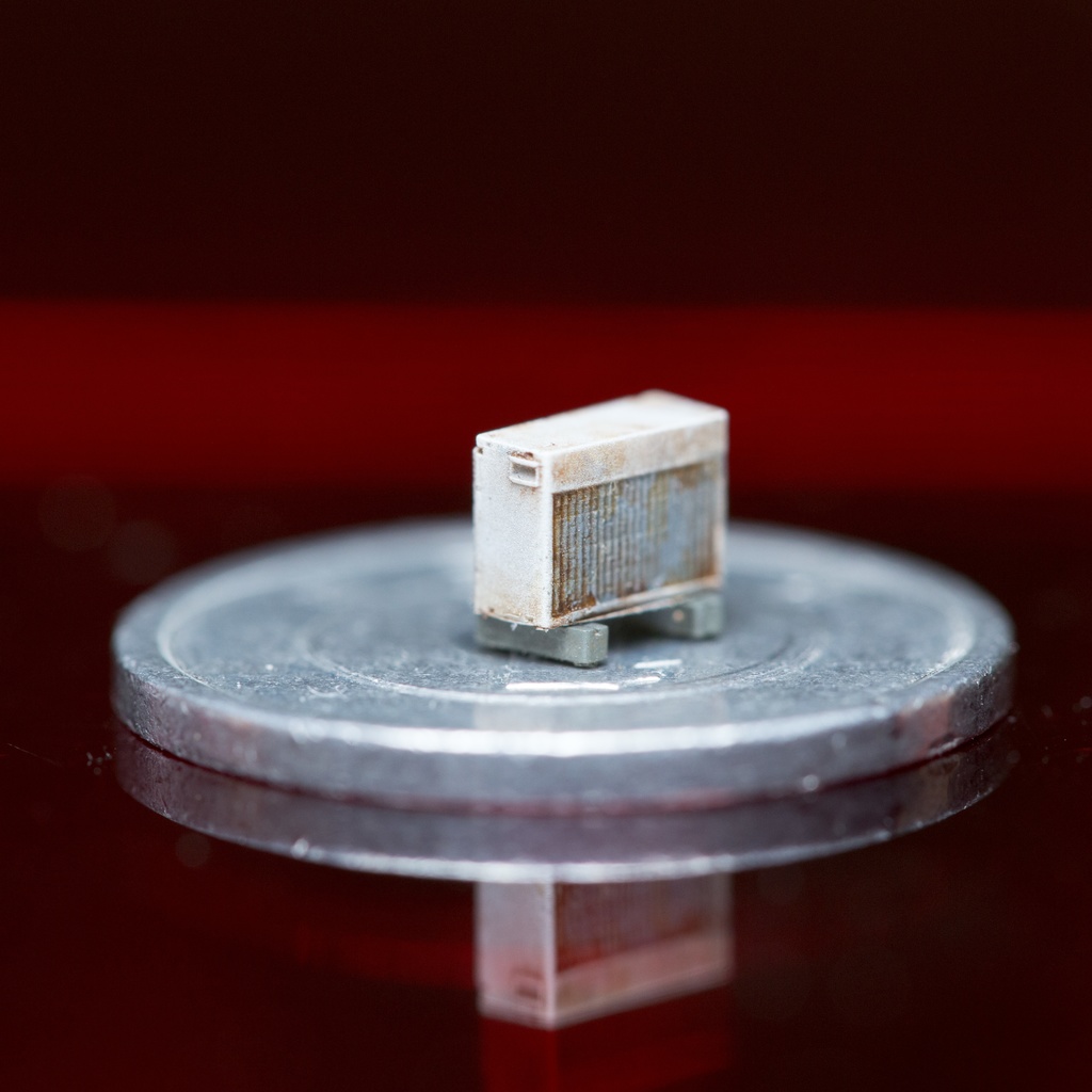 1/150スケール エアコン室外機 -model1980- 9個セット【送料無料】