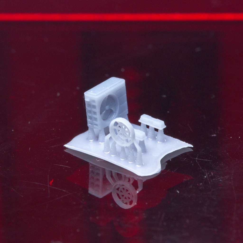 1/150スケール エアコン室外機 -model2000- 9個セット【送料無料】