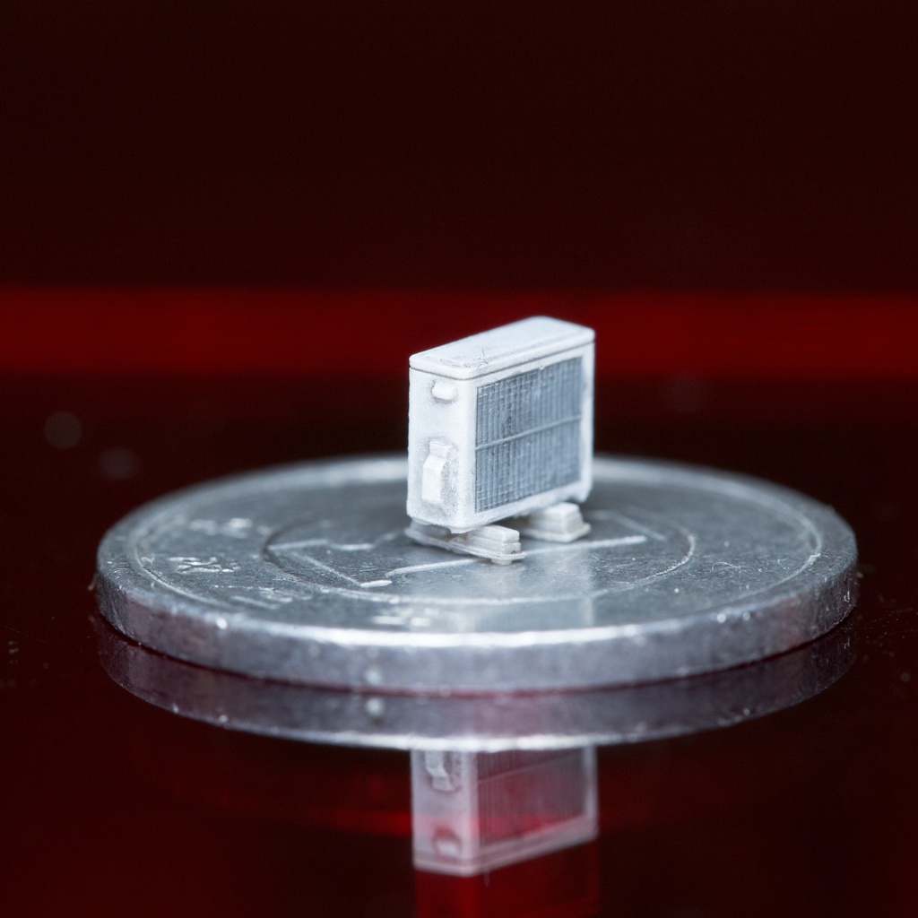 1/150スケール エアコン室外機 -model2000- 9個セット【送料無料】