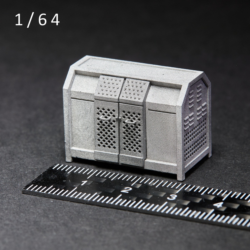 ゴミステーションA型 1/64~150スケール対応【送料無料】