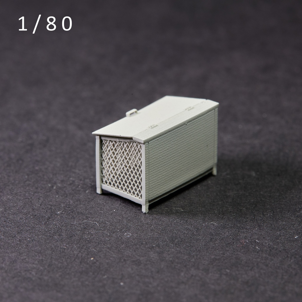 ゴミステーションB型 1/64~150スケール対応