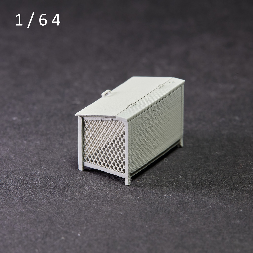 ゴミステーションB型 1/64~150スケール対応