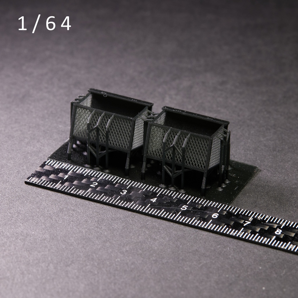 ゴミステーションB型 1/64~150スケール対応