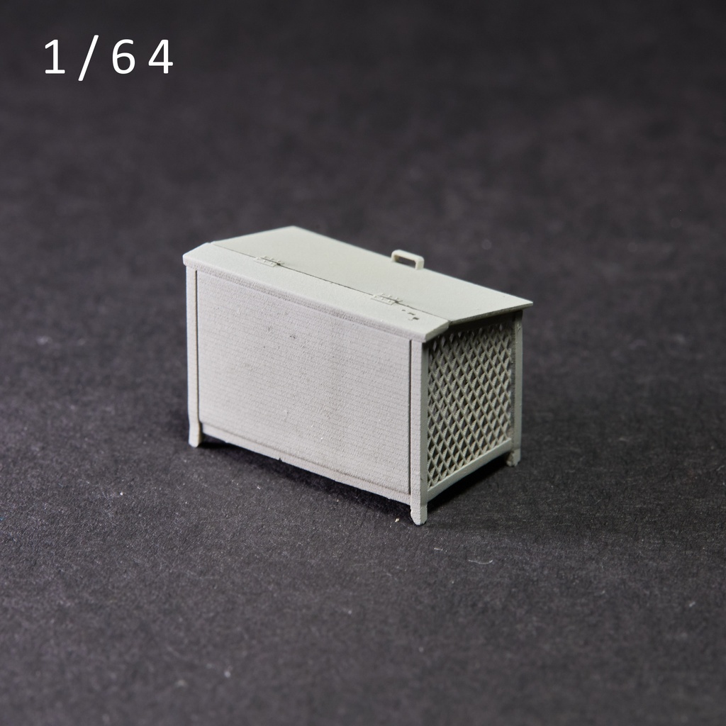 ゴミステーションB型 1/64~150スケール対応