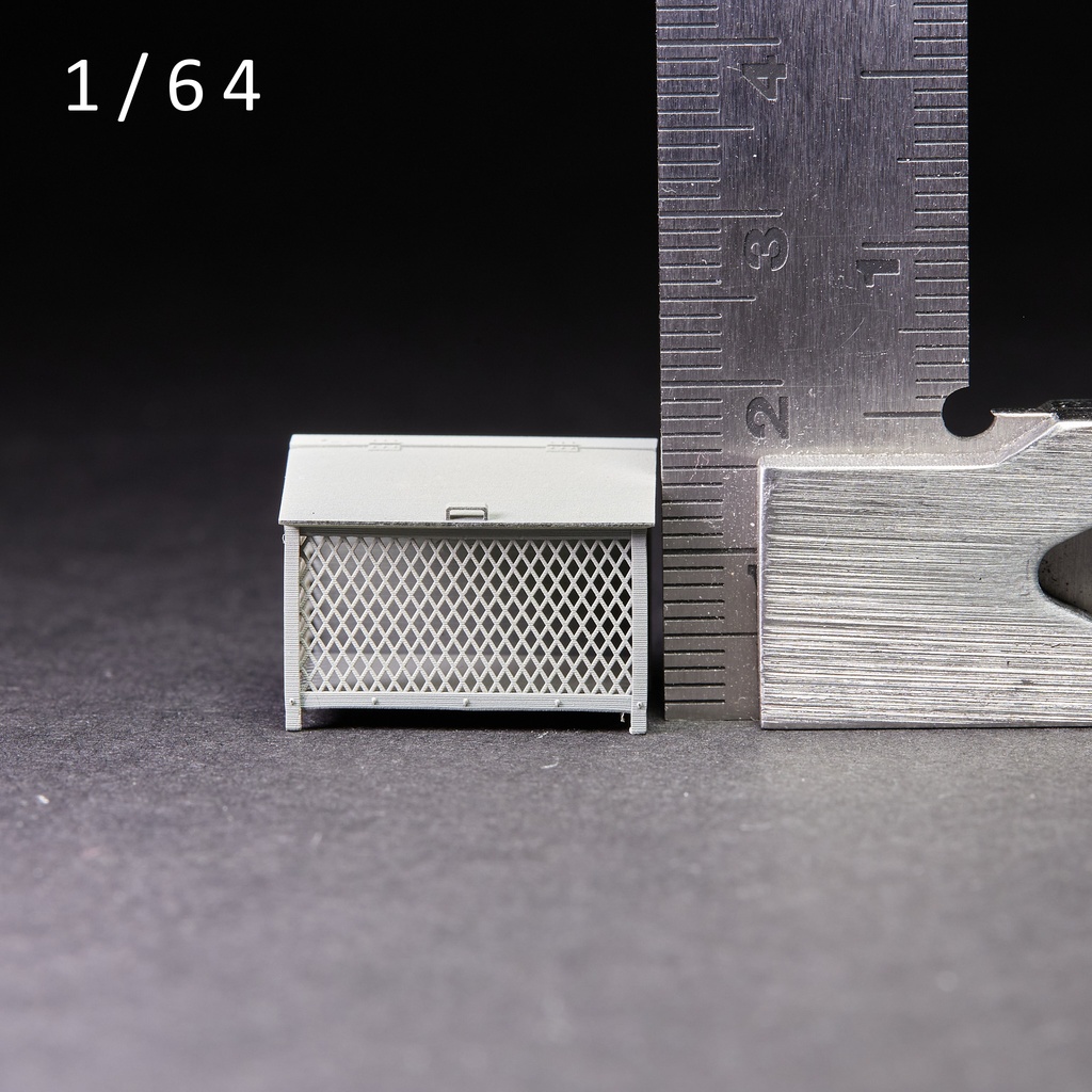 ゴミステーションB型 1/64~150スケール対応